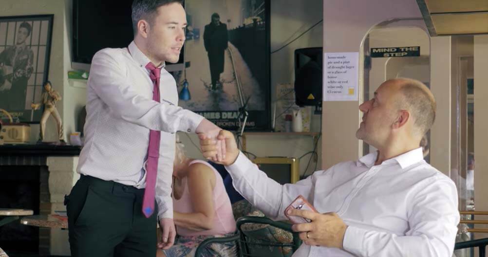 ‘The Job Interview’ – Appletinis with Red Flags!
